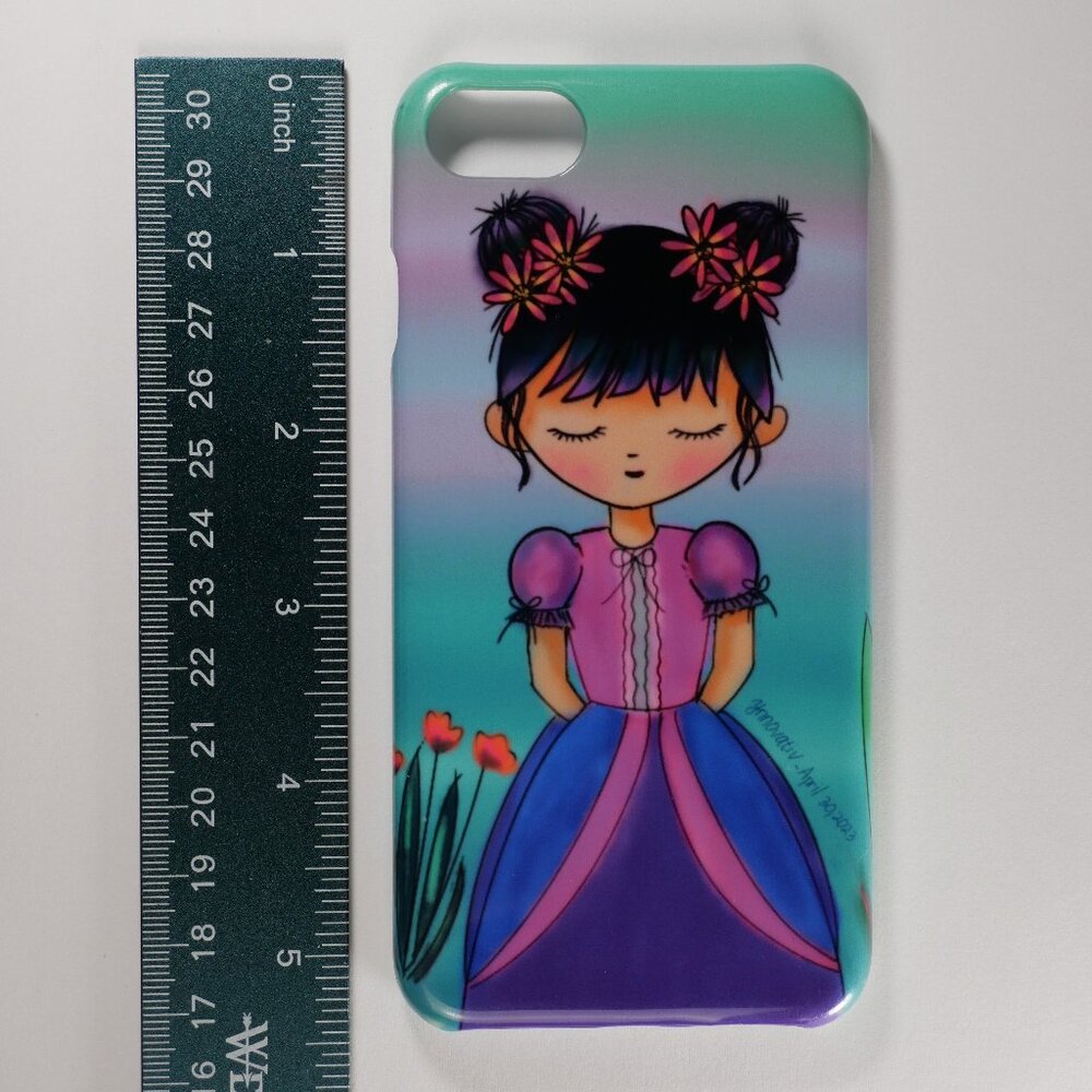 iPhone Case SE (2nd and 3rd Gen.)Apple, New, Unique A Little Girl Art